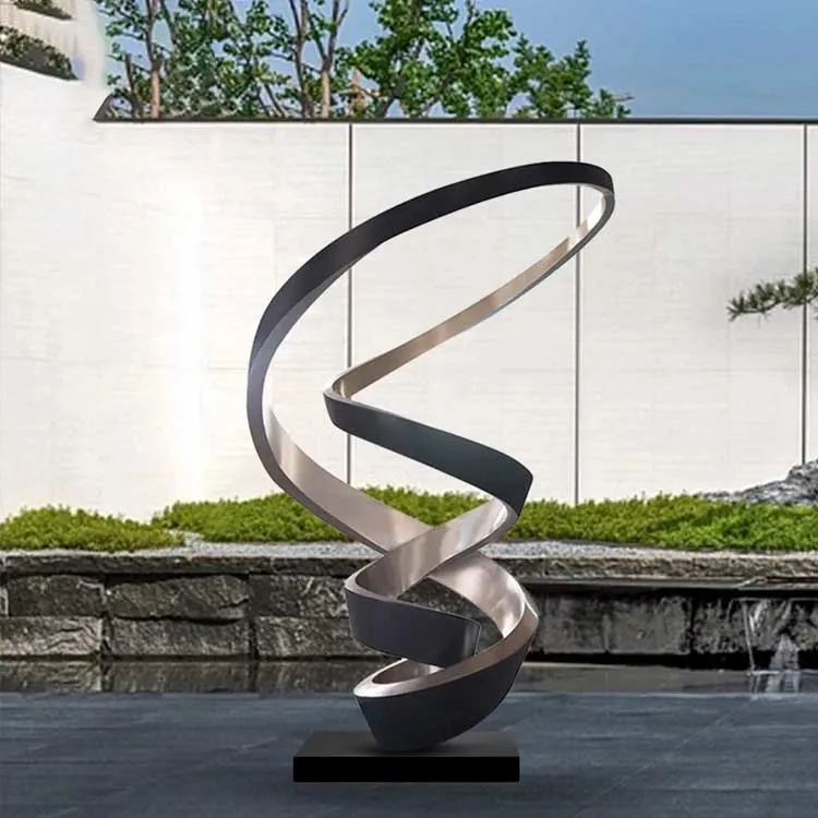 Good Quality Garden Art Stainless Steel Minimalist Sculpture for Outdoor