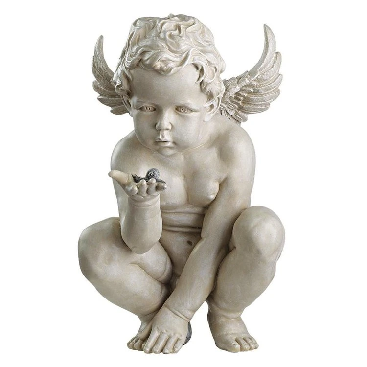 Modern Statue Resin Craft Atistic Cherub Sculpture