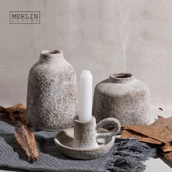 Merlin Living Nordic Vase Kerzenhalter Home Dekoration Keramikvase